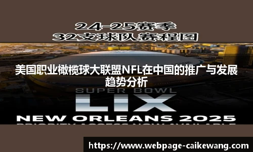 美国职业橄榄球大联盟NFL在中国的推广与发展趋势分析